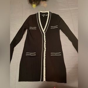 Women's Lace-Trim
Cardigan Sweater